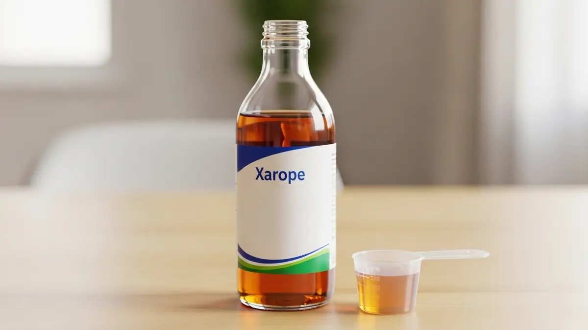 Xarope para laringite e faringite