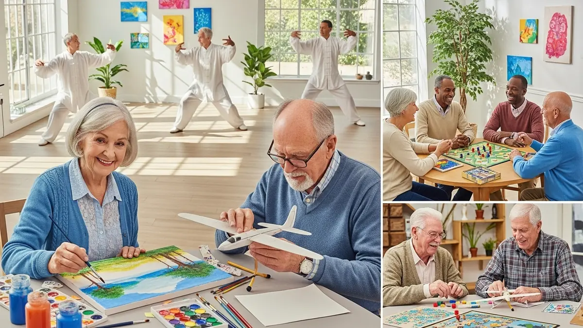 Hobbies aos 60+: atividades que ajudam na saúde mental e física
