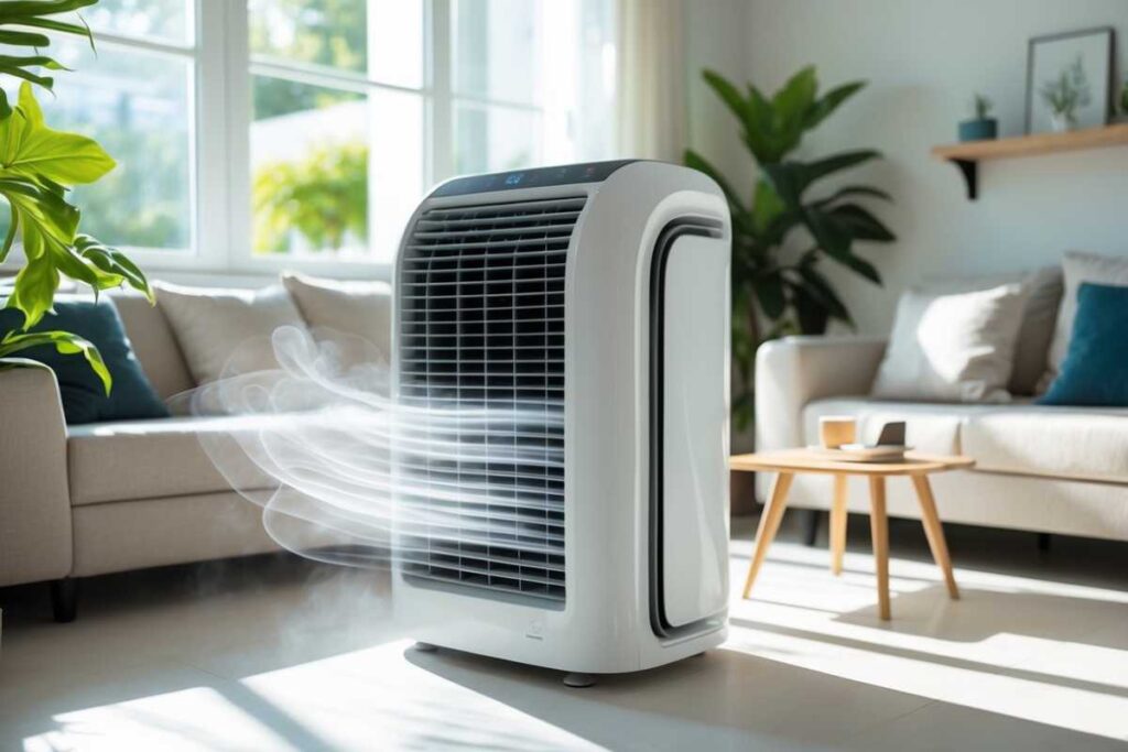 Climatizador de ar: conforto e ventilação inteligente para sua casa com eficiência e economia Climatizador de ar: conforto e ventilação inteligente para sua casa com eficiência e economia