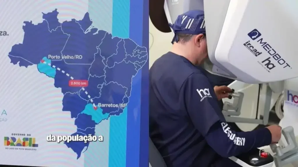 SUS faz 1ª telecirurgia oncológica com médico a 2.700 km